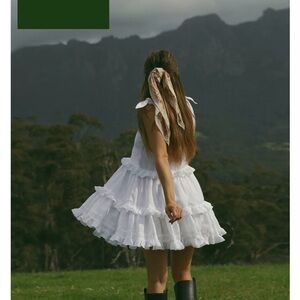 Morton Mac forest green Elsie dress